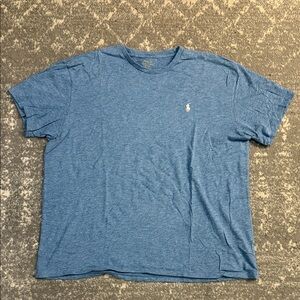 Polo by Ralph Lauren Men's Heather Blue Tee